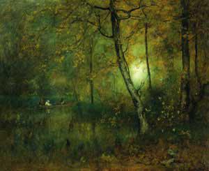 George Inness Pool in the Woods